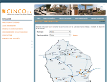 Tablet Screenshot of grupocinco.net